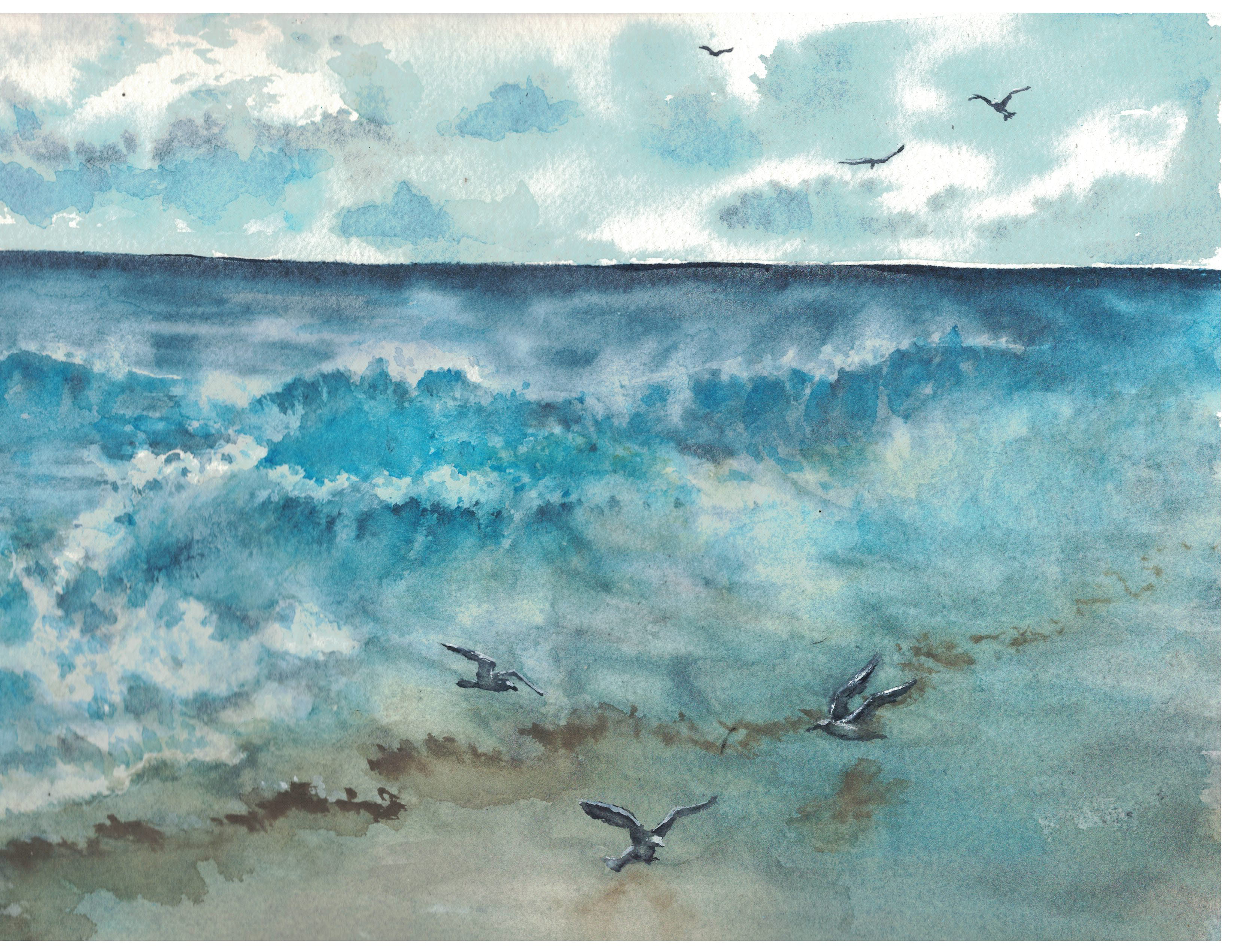 Waves and Birds