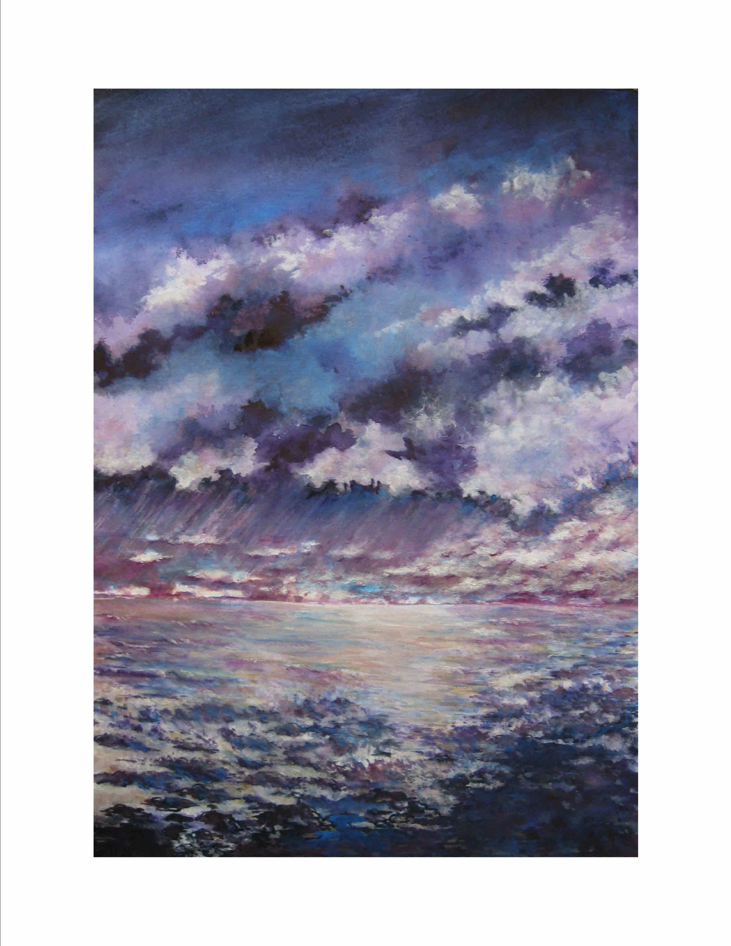 PURPLE SKY WITH STORM CLOUDS 2